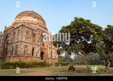 Bara (Bada) Gumbad Grab, Lodhi (Lodi) Gärten, Neu-Delhi, Indien Stockfoto