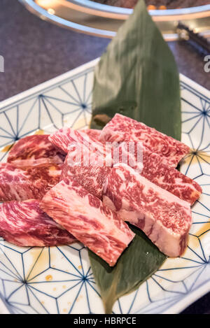 Wagyu Beef Rib Stockfoto