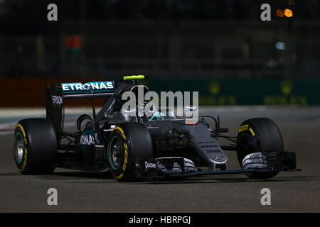 Nico Rosberg, AMG Mercedes Petronas, 2016-F1-Weltmeister Stockfoto