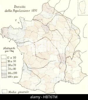 Bild entnommen Seite 1007 von "La Terra, Trattato Popolare di Geografia Universale pro G. Marinelli Ed Altri Scienziati Italiani, etc. [mit Abbildungen und Karten.]" Bild entnommen Seite 1007 von "La Terra, Trattato Popolare Stockfoto