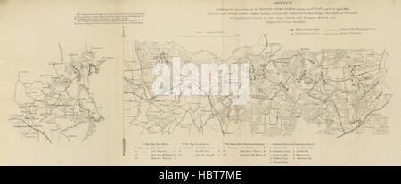 Bild von Seite 85 von "La Royale. Teile ich, II, III, IV, V, & VI. Große Jagd auf die Army of the Potomac auf 3d-7.... April, Petersburg, High Bridge, etc. (Pkt. VIII. Die letzten 24 Stunden über die Army of Virginia Norther.) [Mit herrsche Bild entnommen Seite 85 von "La Royale Teile I, Stockfoto