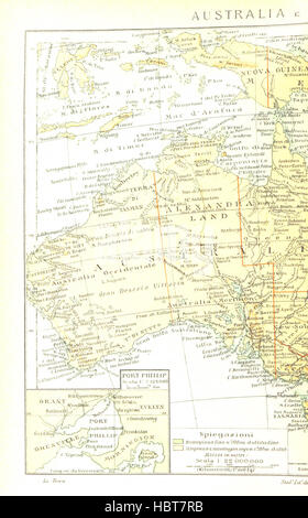 La Terra, Trattato Popolare di Geografia Universale pro G. Marinelli Ed Altri Scienziati Italiani, etc. [mit Abbildungen und Karten.] Bild entnommen Seite 1210 von "La Terra, Trattato Popolare Stockfoto