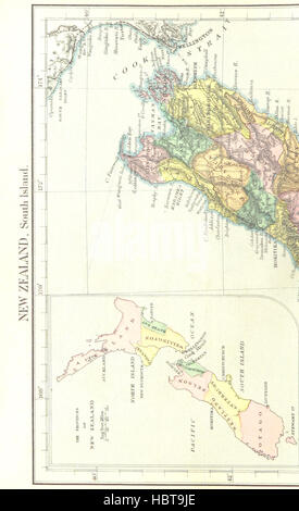 Bild entnommen Seite 682 von "Stanfords Kompendium für Geographie und Reisen... Australasien. Bearbeitet und erweitert von A. R. Wallace... Mit ethnologischen Anhang von A. H. Keane... Fünfte Ausgabe "Bild entnommen Seite 682 von" Stanfords Kompendium für Geographie Stockfoto