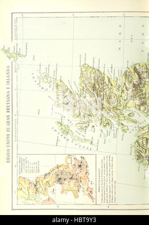 Bild entnommen Seite 964 von "La Terra, Trattato Popolare di Geografia Universale pro G. Marinelli Ed Altri Scienziati Italiani, etc. [mit Abbildungen und Karten.]" Bild entnommen Seite 964 von "La Terra, Trattato Popolare Stockfoto