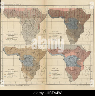 Bild entnommen Seite 431 von "Der Ursprung der Kultur. [Mit Abbildungen und Karten.] Bd. 1: Bild entnommen Seite 431 von "Der Ursprung der Kultur Stockfoto