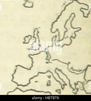 Bild von Seite 34 ' A neue Geographie auf die vergleichende Methode. Mit Karten und Diagrammen Bild von Seite 34 ' A neue Geographie auf Stockfoto