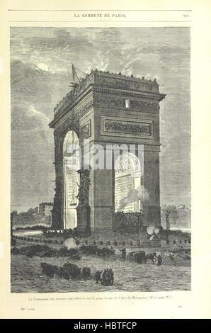 Bild entnommen Seite 723 von "Paris Insurgé. Histoire Illustrée des Évènements Accomplis du 18 Mars au 28 Mai 1871. Pièces et dokumentiert Recueillis au Jour le Jour, Classés, Coordonnés et Annotés par A. de Balathier Bragelonne. [Mit Abbildungen. Bild entnommen Seite 723 von "Paris Insurgé Histoire Illustrée Stockfoto