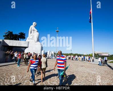 BEERDIGUNGEN FIDEL CASTRO LA HAVANA KUBA Stockfoto