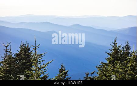 Mount Mimtchell Sonnenuntergang Landschaft im Sommer Stockfoto