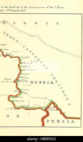 Bild entnommen Seite 611 von "The Map of Europe durch Vertrag, zeigt die verschiedenen politischen und territorialen Veränderungen, die seit den allgemeinen Frieden von 1814 (91.) stattgefunden haben Mit zahlreichen Karten und Notizen Bild entnommen Seite 611 von "The Map of Europe Stockfoto