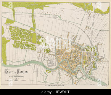 Bild entnommen Seite 685 von "Geschichte de Beschrijving van Haarlem, van de Vroegste Tijden Tot Op Onze Dagen, Tür F. Allan, Onder Medewerking van... C. Ekama... A. J. Enschedé... H. Gerlings... de C. J. Gonnet "Bild entnommen Seite 685 von" Geschichte de Beschrijving van Stockfoto