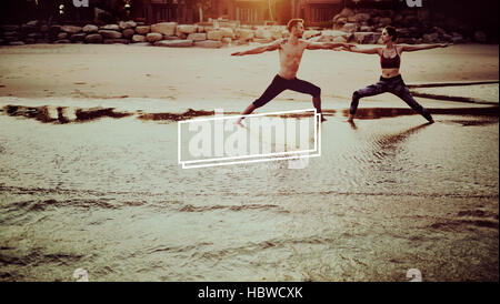 Abzeichen-Label namens Stempel Exemplar Tag Markenkonzept Stockfoto