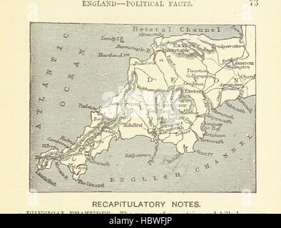 Bild von Seite 79 "Gills Imperial Geographie... Illustriert mit... Karten... und Holzschnitte... Überarbeitete Auflage "Bild von Seite 79" Gills Imperial Geographie Stockfoto