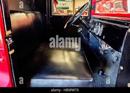 klassische alte LKW-Details im museum Stockfoto