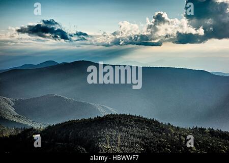 Mount Mimtchell Sonnenuntergang Landschaft im Sommer Stockfoto