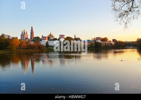 Novodevichiy Convent in Moskau, Russland Stockfoto