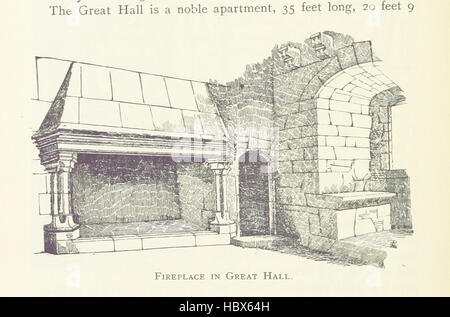 Ein Bild von Seite 24 von „Guide to Craigmillar and its Environs“, einem ausführlichen Reiseführer, der die Geschichte, Wahrzeichen und Attraktionen rund um Craigmillar, Schottland, erforscht und 57 Illustrationen wichtiger Sehenswürdigkeiten enthält. Stockfoto