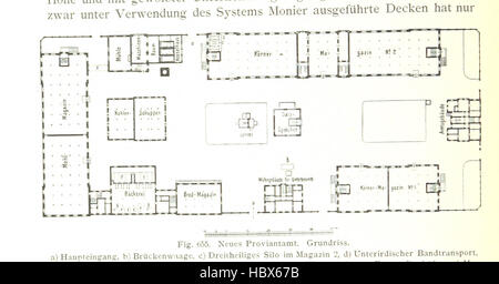 Strassburg Und Seine Bauten. Herausgegeben Vom Architekten Und Ingenieur-Verein Für Elsass-Lothringen. Mit 655 Abbildungen im Text, etc. Bild entnommen Seite 700 von "Strassburg Und Seine Bauten Stockfoto