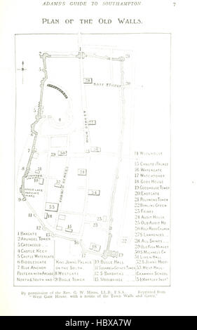 Bild von Seite 39 der "Southampton. Ein historischer Führer zu den Sehenswürdigkeiten in der Stadt und Umgebung, einschließlich der New Forest, Winchester, etc. "Bild von Seite 39 der" Southampton eine historische Reiseführer Stockfoto