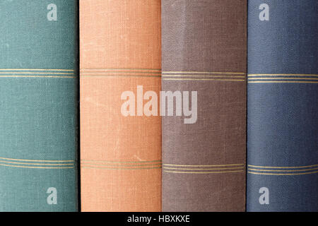Stapel der großen Bücher, Buch Cover / Fotobücher Stockfoto