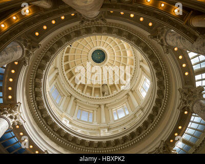 Kuppel, Idaho State Capitol, Boise, Idaho. Stockfoto