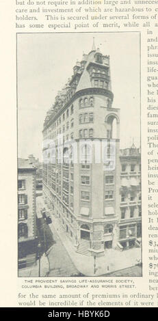 Königs-Handbuch von New York City. Eine umreiß-Geschichte und Beschreibung der amerikanischen Metropole. Mit... Abbildungen, etc. (zweite Ausgabe). Bild entnommen Seite 686 von "des Königs Handbook of New Stockfoto