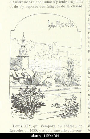 Dictionnaire Encyclopédique de Géographie Historique du Royaume de Belgique. Beschreibung de ses Neuf Provinzen et de ses 2.603 Gemeinden... Avec la Collaboration pour la Partie Militaire de M. le Baron El de Heusch... Illustrée, etc. Bild entnommen Seite 748 von "Dictionnaire Encyclopédique de Géographie Stockfoto