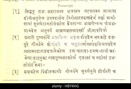 Bild entnommen Seite 593 von "Gazetteer des Bombay Vorsitzes. [Editiert von Sir James M. Campbell. Gesamtindex, von R. E. Enthoven.] " Bild entnommen Seite 593 von "Gazetteer der Bombay Stockfoto