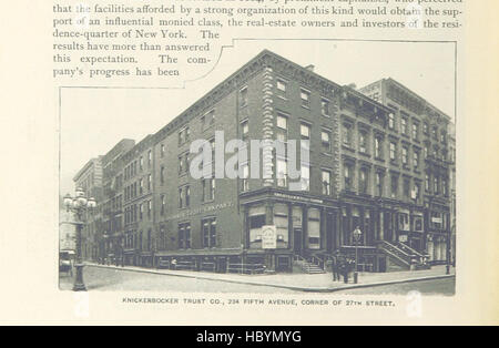 Königs-Handbuch von New York City. Eine umreiß-Geschichte und Beschreibung der amerikanischen Metropole. Mit... Abbildungen, etc. (zweite Ausgabe). Bild entnommen Seite 766 von "des Königs Handbook of New Stockfoto