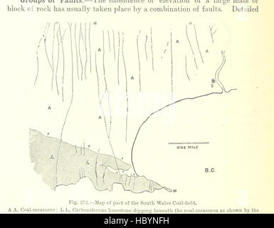 Bild entnommen Seite 578 von "Lehrbuch der Geologie... Dritte Auflage, überarbeitet und erweitert "Bild entnommen Seite 578 von" Lehrbuch der Geologie Stockfoto