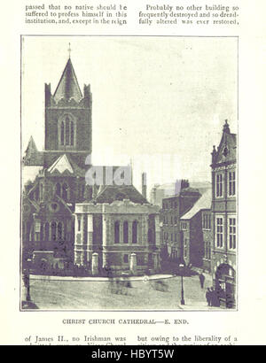 Dieses Bild von Seite 163 von „The Dictionary of Dublin“ zeigt Wahrzeichen, Straßen, Viertel, Architektur und urbanes Leben in Dublin, Irland, dokumentiert mit Fotos und Beschreibungen. Stockfoto