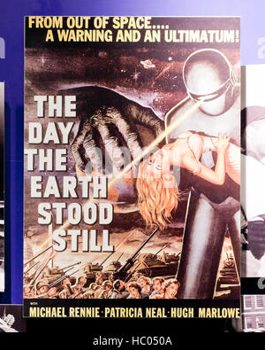 "Der Tag die Erde stehengeblieben" Filmplakat - USA Stockfoto