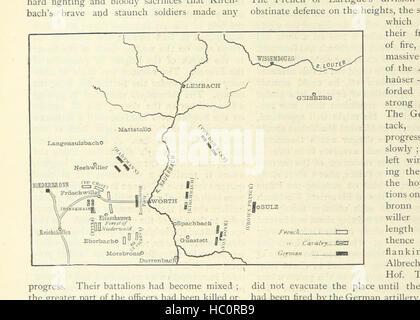 Bild entnommen Seite 630 von "illustriert Schlachten des 19. Jahrhunderts. [Von Archibald Forbes, Major Arthur Griffiths, und anderen.] " Bild entnommen Seite 630 von "illustriert Schlachten von der Stockfoto