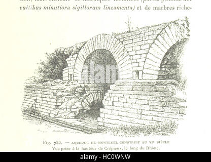 Bild entnommen Seite 611 der "Nouvelle Histoire de Lyon et des Provinzen de Lyonnais, Forez, Beaujolais, etc. [Illustrated vom Autor]." Bild entnommen Seite 611 der "Nouvelle Histoire de Lyon Stockfoto