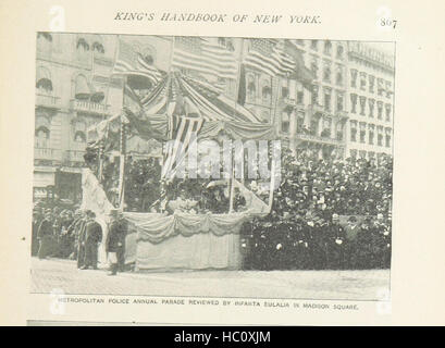 Königs-Handbuch von New York City. Eine umreiß-Geschichte und Beschreibung der amerikanischen Metropole. Mit... Abbildungen, etc. (zweite Ausgabe). Bild entnommen Seite 873 von "des Königs Handbook of New Stockfoto