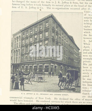 Königs-Handbuch von New York City. Eine umreiß-Geschichte und Beschreibung der amerikanischen Metropole. Mit... Abbildungen, etc. (zweite Ausgabe). Bild entnommen Seite 878 von "des Königs Handbook of New Stockfoto