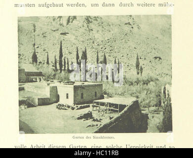 Bild von Seite 76 von "Drei Wochen Auf der Halbinsel Sinai. 2. Auflage "Bild entnommen Seite 76 von" Drei Wochen Auf der Stockfoto