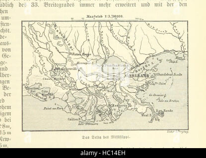 Sterben Sie Erde. Eine Allgemeine Erd-Und Länderkunde, etc. Bild entnommen Seite 841 von "Die Erde Eine Allgemeine Stockfoto