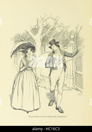 Bild entnommen Seite 358 von "Sense and Sensibility" Bild entnommen Seite 358 von "Sense and Sensibility" Stockfoto