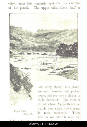 Abbildung Seite 48 entnommen "Wensleydale und Swaledale Guide... Illustrierte "Bild von Seite 48 von" Wensleydale und Swaledale Guide Stockfoto