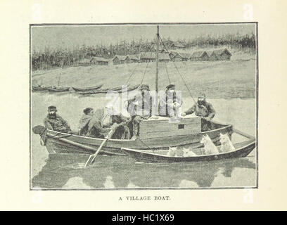 Dieses Bild von Seite 142 zeigt eine Reise vom Arktischen Ozean zum Gelben Meer, die Sibirien, die Mongolei, die Wüste Gobi und Nordchina umfasst. Landschaften, Flüsse, Wüsten, Berge, Siedlungen, lokale Gemeinden, Tierwelt, Reiserouten und geografische Merkmale, dargestellt als Reise- und geografische Referenz. Stockfoto