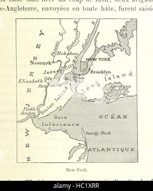 Bild entnommen Seite 605 der "Histoire des États-Unis de l'Amérique du Nord, etc. Tom. 1, 2' Bild entnommen Seite 605 der "Histoire des États-Unis de Stockfoto