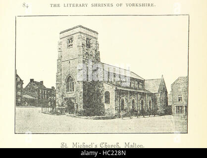Bild entnommen Seite 108 der "literarischen Schreine von Yorkshire: der literarische Pilger in den Dales. [Illustriert]. " Bild von Seite 108 von ' The Literary Schreine der Stockfoto