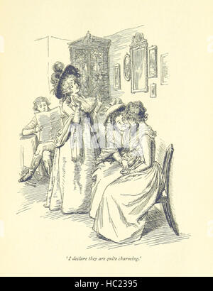 Bild entnommen Seite 115 von "Sense and Sensibility" Bild entnommen Seite 115 von "Sense and Sensibility" Stockfoto