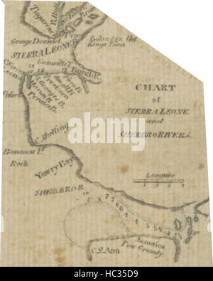 Bild von Seite 22 "A neue Gazetteer des östlichen Kontinents; oder ein geographisches Wörterbuch: mit einer Beschreibung der Länder, Königreiche, Staaten... & c. in Europa, Asien, Afrika und den angrenzenden Inseln...... Illustriert mit acht Bild entnommen Seite 22 von "A New Gazetteer von Stockfoto