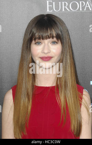 Film-Premiere von neun Leben mit: Malina Weissman wo: Los Angeles, California, Vereinigte Staaten von Amerika bei: 2. August 2016 Stockfoto