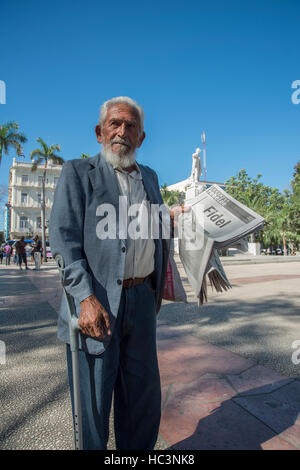 Kubanische Papier Verkäufer Stockfoto