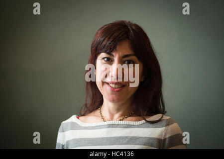 Prag, Tschechische Republik. 7. Dezember 2016. US-amerikanischer Schriftsteller Romani-armenischen Ursprungs Oksana Marafioti besucht Prag, Tschechische Republik, 7. Dezember 2016. © Katerina Sulova/CTK Foto/Alamy Live-Nachrichten Stockfoto