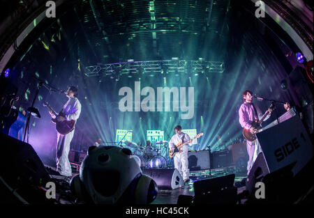 Bournemouth, UK. 7. Dezember 2016. Super Furry Animals live im Konzert in der O2 Academy Bournemouth Kredit: Charlie Raven/Alamy Live News Stockfoto