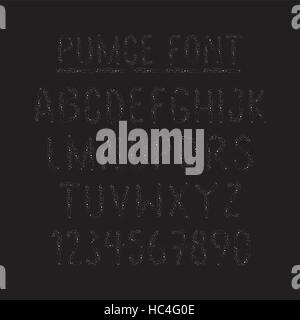 Schriftart Stock Vektor